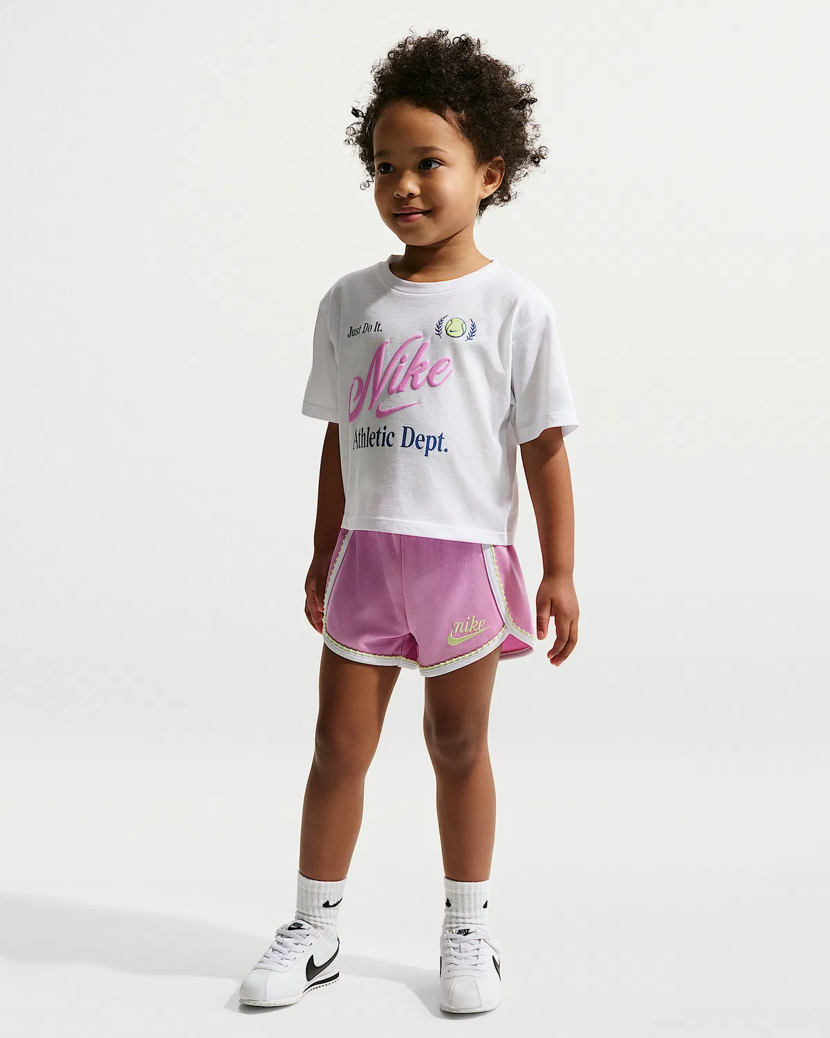 Детский спортивный костюм Nike Tennis Lifestyle из 2 предметов, Light Magenta