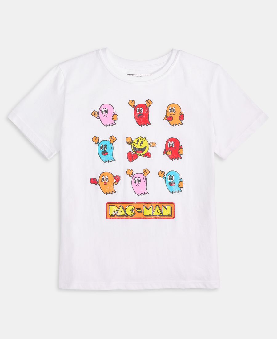 

Футболка с коротким рукавом и графическим изображением PAC-MAN для мальчиков Grayson Threads Kids, The Label, White, Белый, Футболка с коротким рукавом и графическим изображением PAC-MAN для мальчиков Grayson Threads Kids, The Label, White