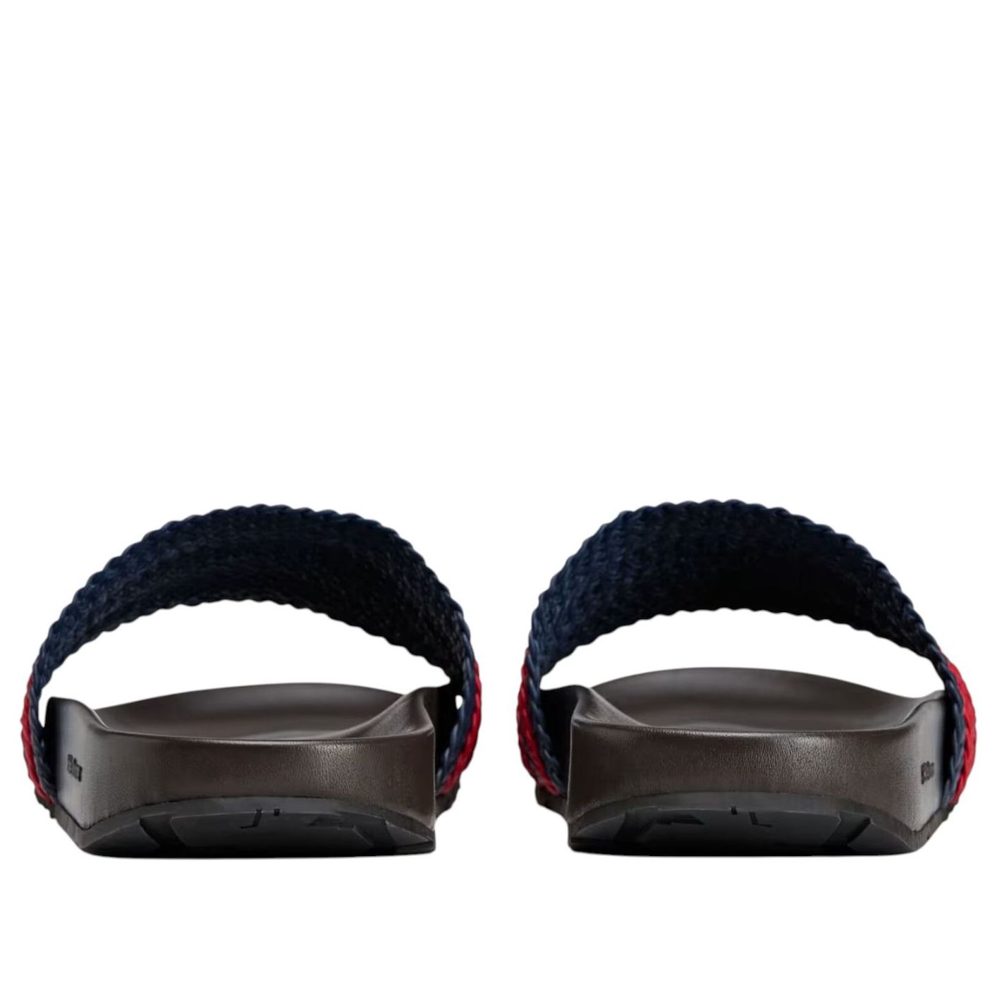 Шлепанцы Adidas x Wales Bonner Adilette 'Night Indigo Better Scarlet Dark Brown' — фото 4