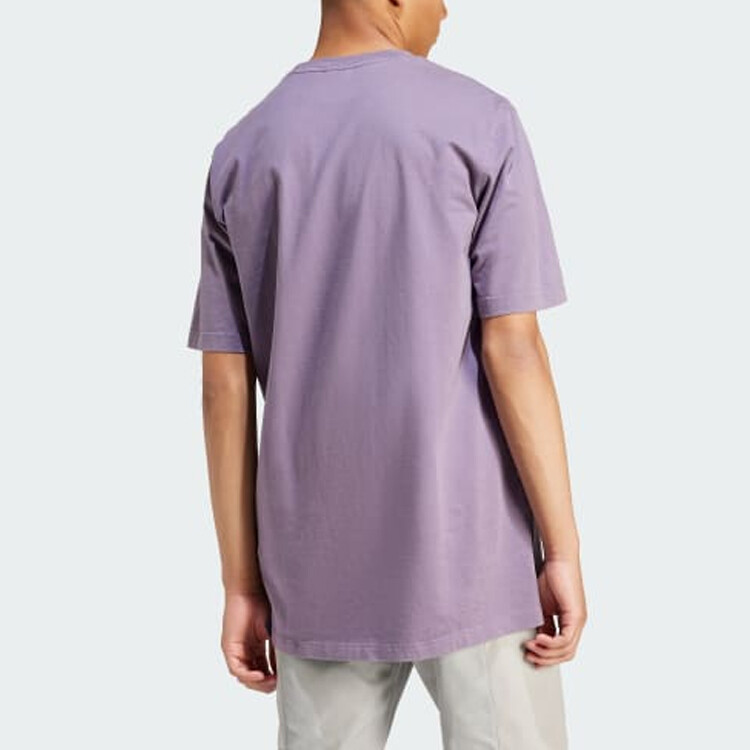 Футболка мужская ADICOLOR фиолетовая Adidas Originals, фиолетовый — фото 3