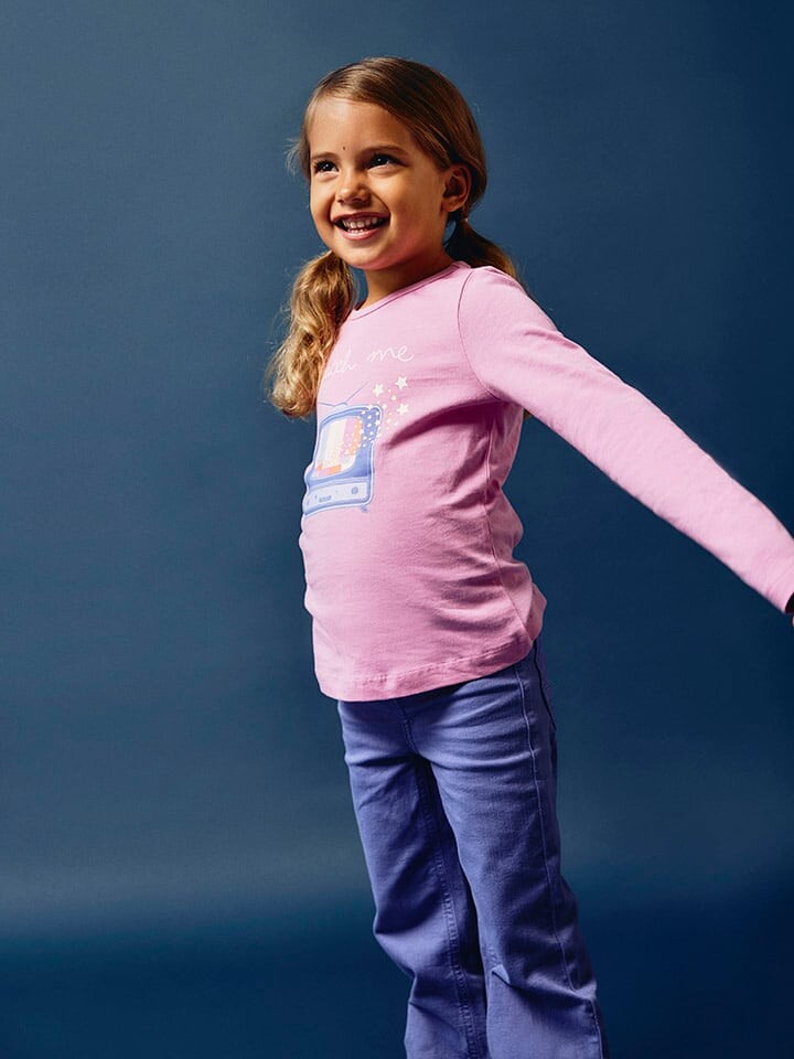

Лонгслив name it Longsleeve Olisia, розовый