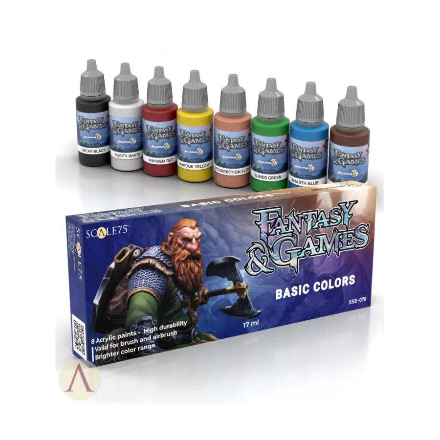 

Набор основных цветов, Scalecolor Fantasy & Games Paints