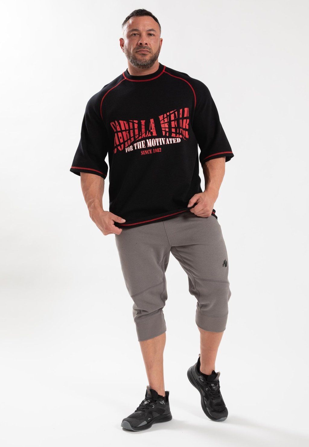 

Футболка с принтом FINLEY Gorilla Wear, черный