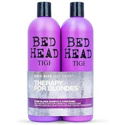 

Шампунь и кондиционер для блондинок Bed Head Dumb Blonde, 750 мл, Tigi