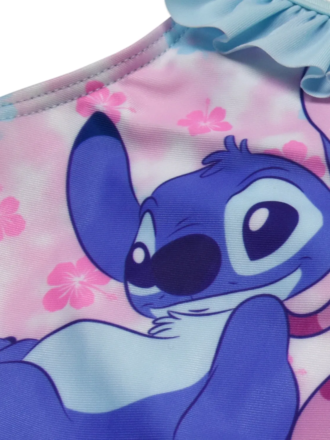 Бикини с рюшами и бантами Lilo & Stitch, розовый — фото 4