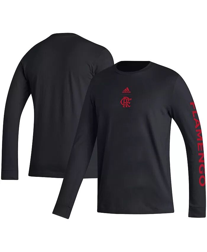 

Мужская футболка с длинным рукавом с эмблемой команды CR Flamengo adidas
