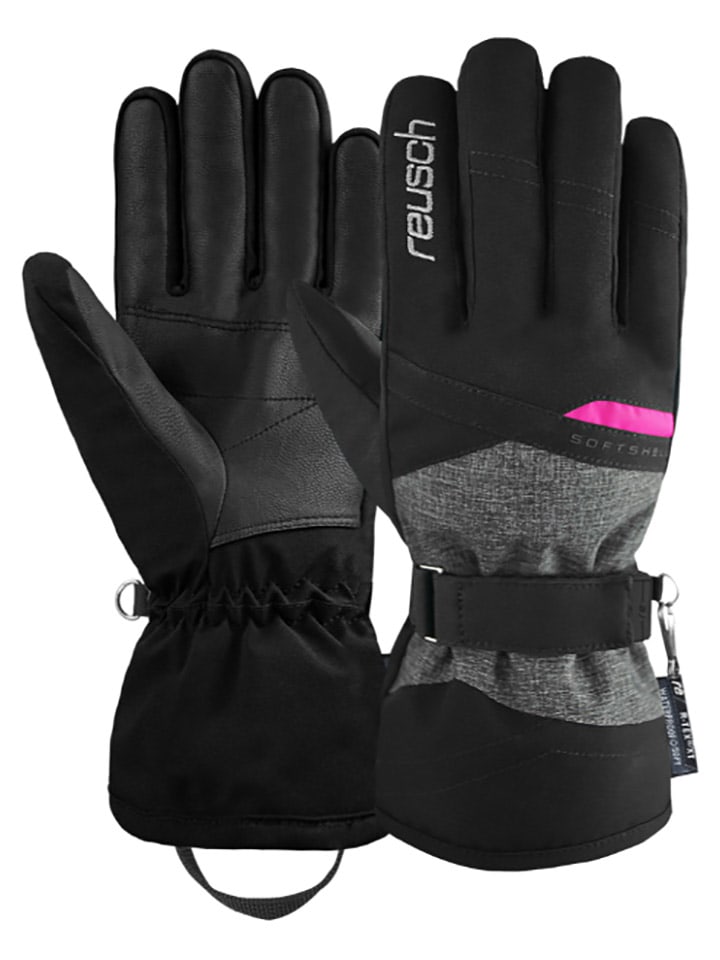 

Reusch Перчатки для катания на лыжах/сноуборде "Hellen R-TEX XT" черно-серого цвета