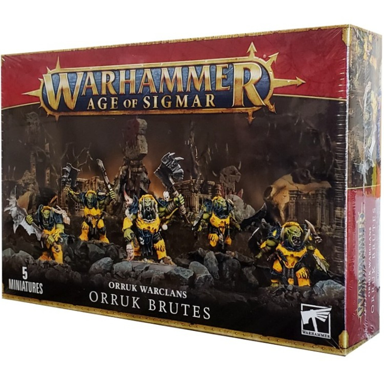 

Миниатюра Warhammer Age of Sigmar: Orruk Warclans - Orruk Brutes