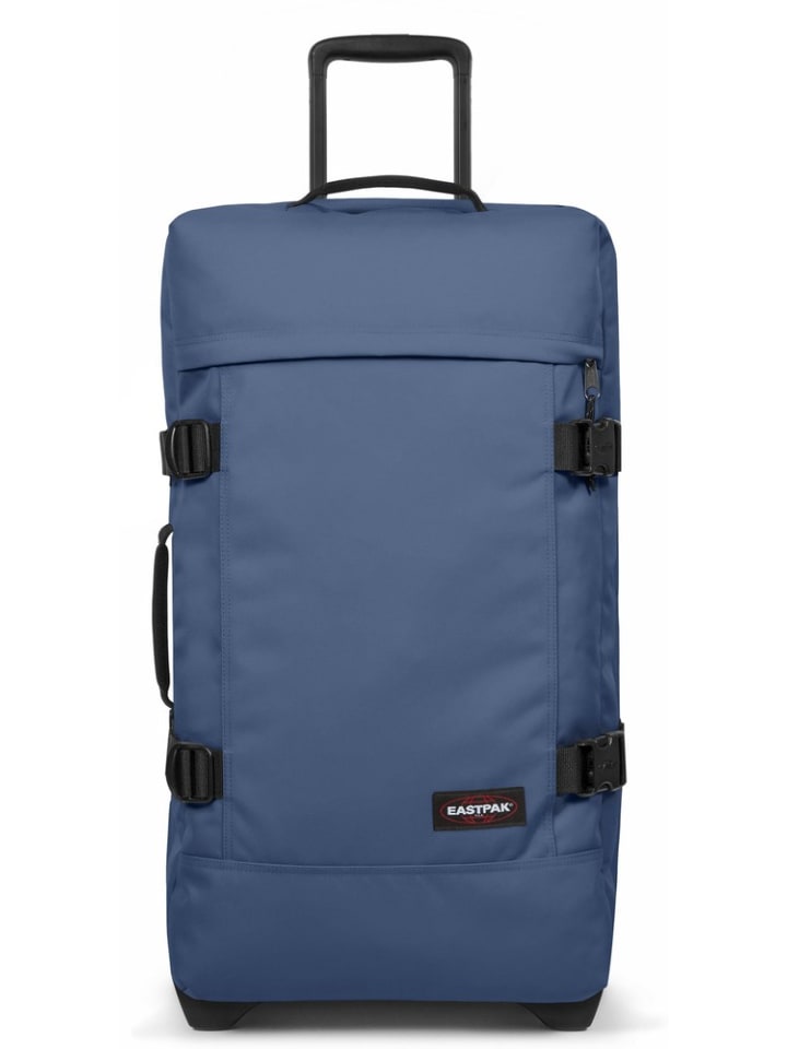 

Дорожная сумка на колесиках "Eastpak Rolltasche Wheeled Luggage Tranverz" синего цвета Eastpak