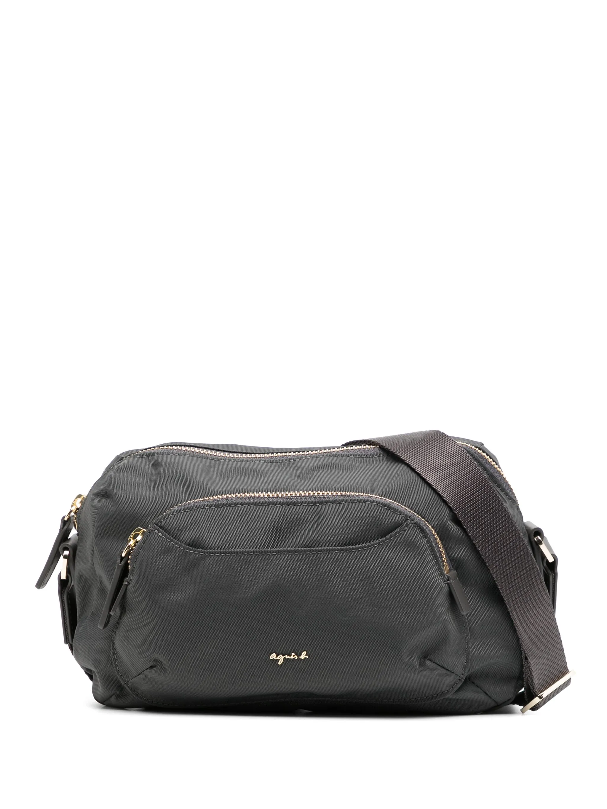 

Сумка через плечо Agnès B., серый