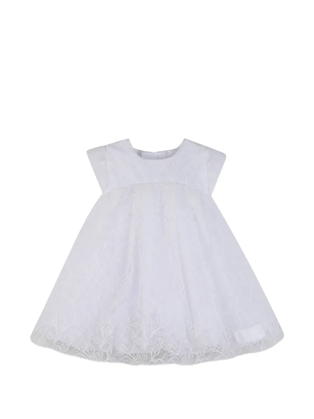 Платье с узором Givenchy Kids, белый
