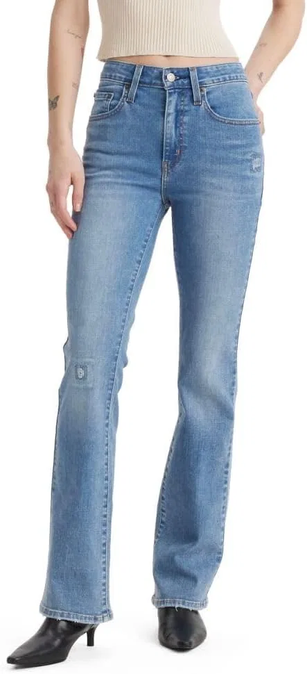 Джинсы Levi's 725 High Rise Bootcut, светло-синий