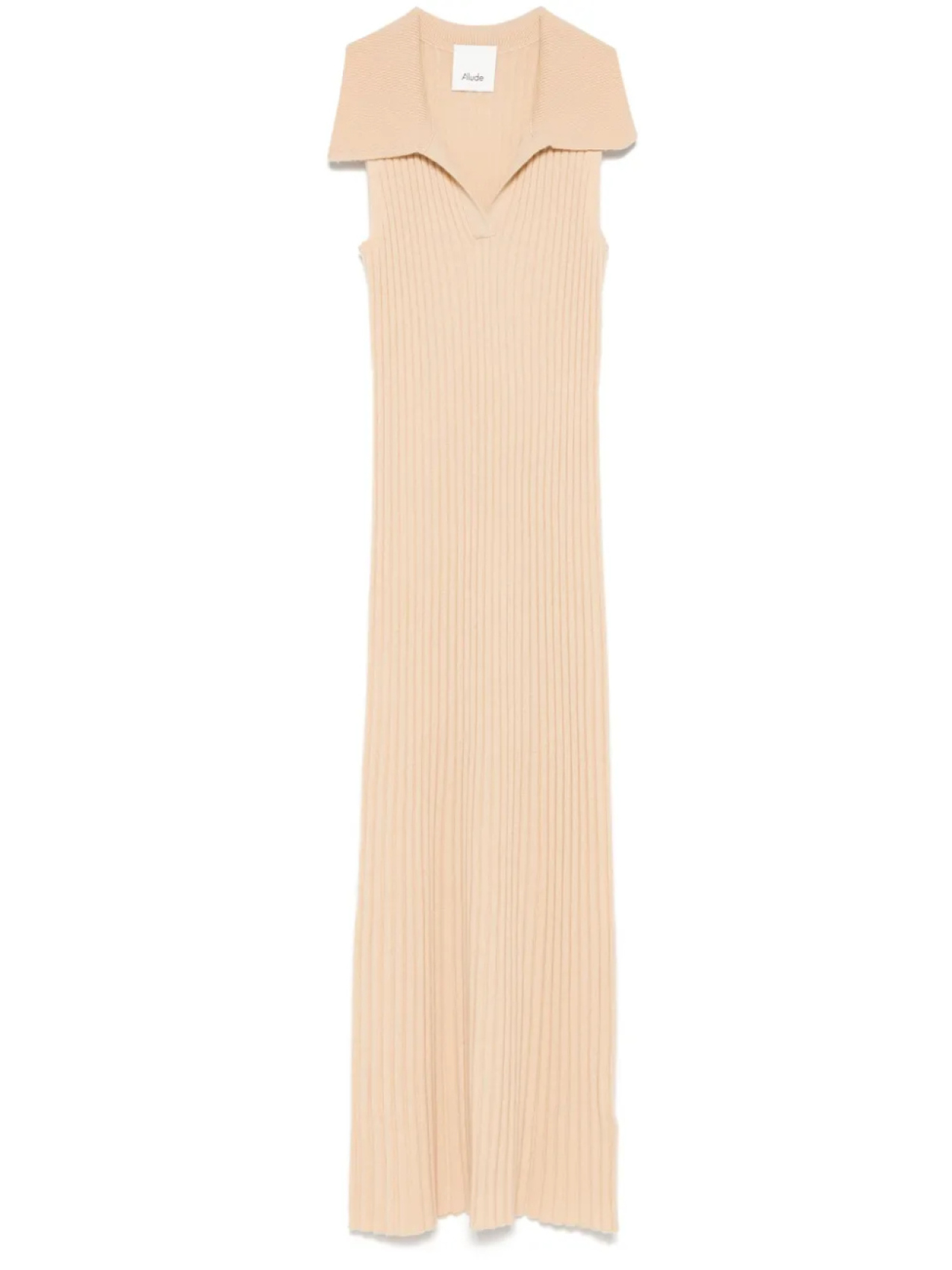 

Allude кашемировое платье миди, нейтральный цвет
