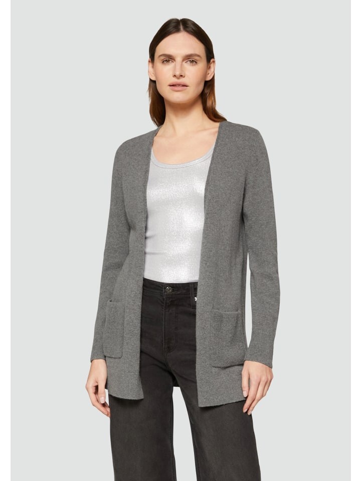 

Кардиган s.Oliver Strickjacke langarm, серый