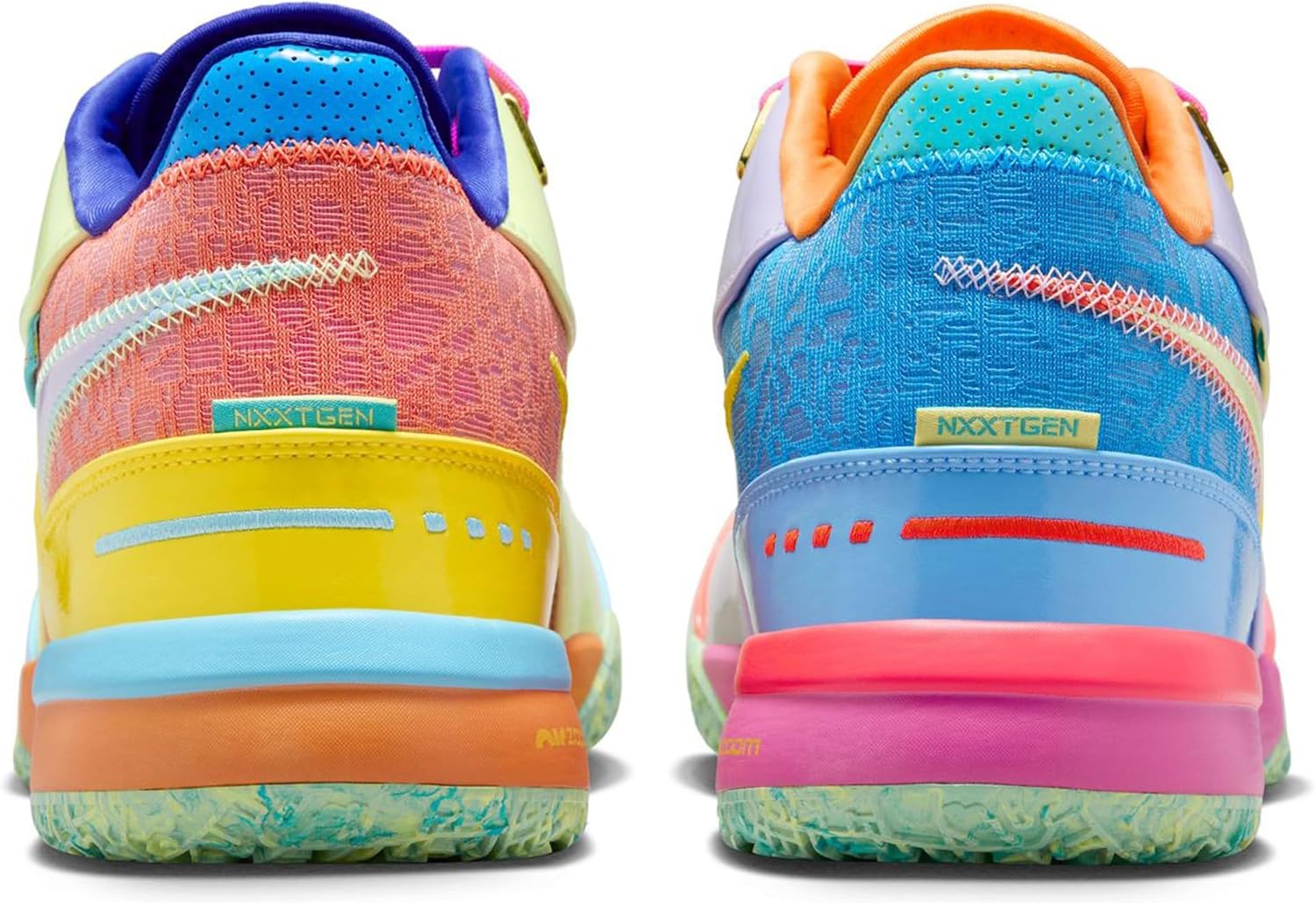 Мужские кроссовки Nike Lebron 20, синий/фиолетовый/розовый — фото 3