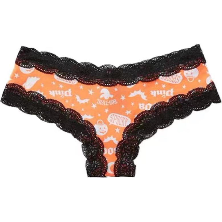 

Женские трусы 1 упаковка Orange All Over Print Victoria's Secret, оранжевый