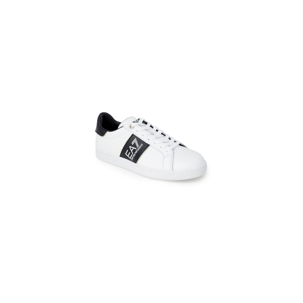 

Белые кожаные кроссовки Armani EA7 Emporio