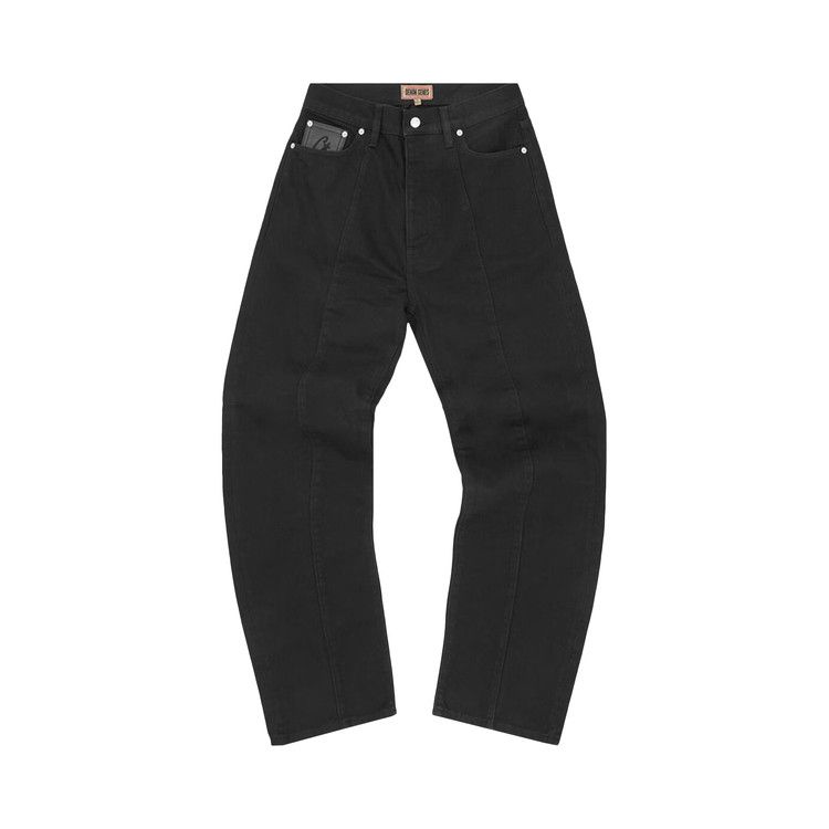 

Джинсы Corteiz C-Star Stitch-Down Jeans, Triple Black