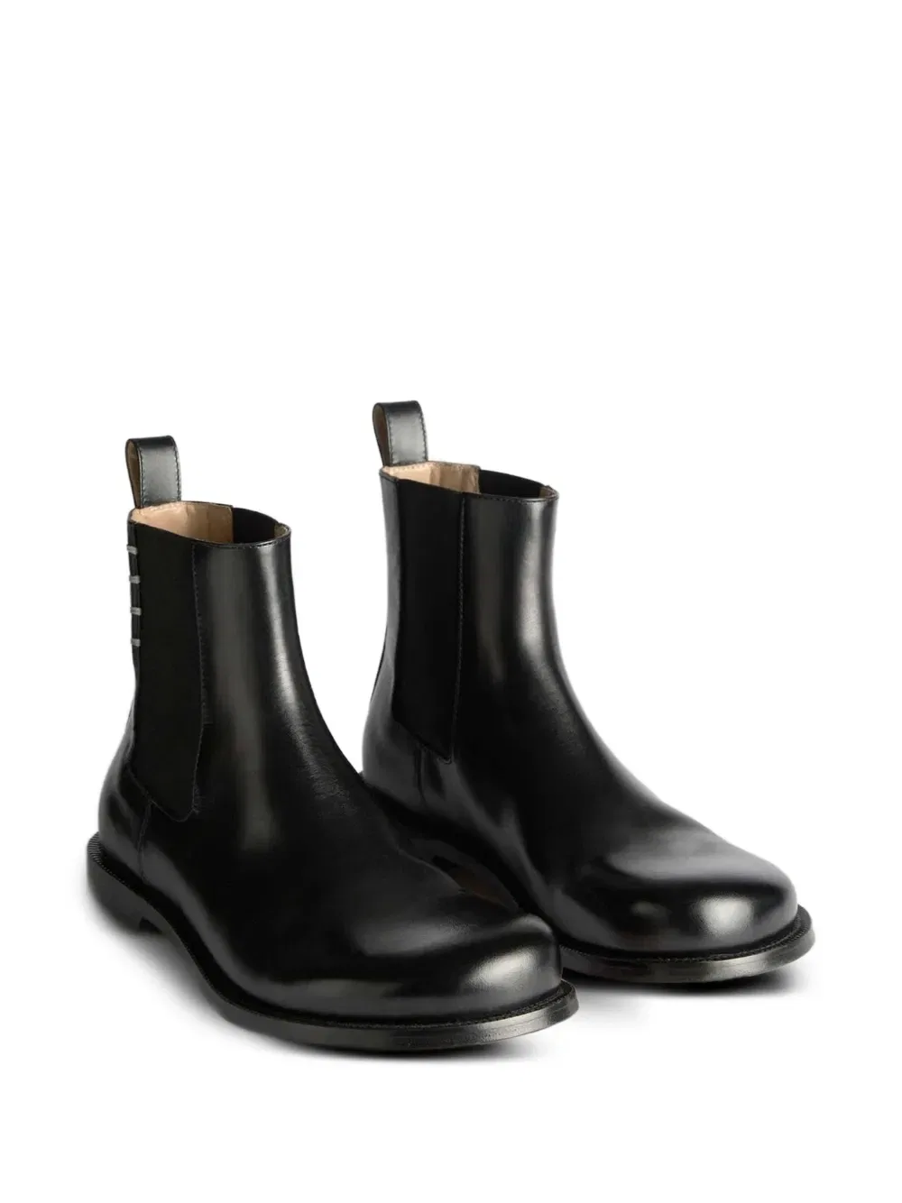 Кожаные ботинки челси Jw Anderson, черный — фото 2