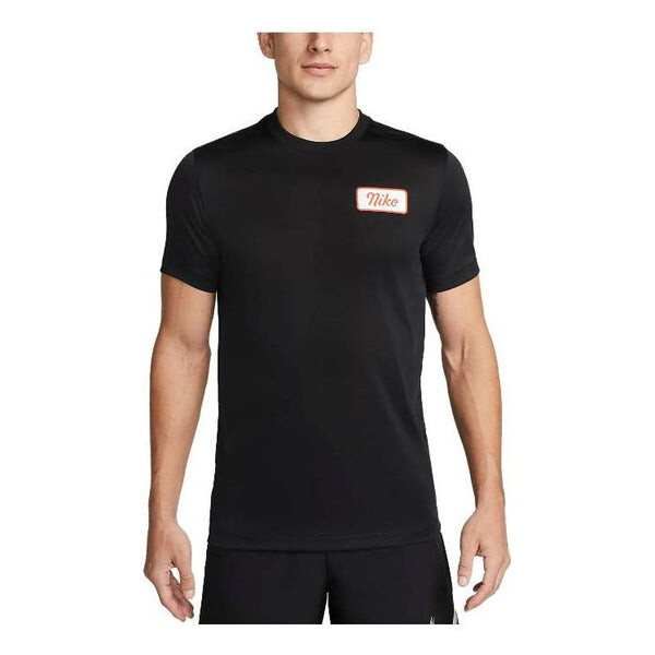 

Футболка dri-fit body shop t-shirt 'black' Nike, черный