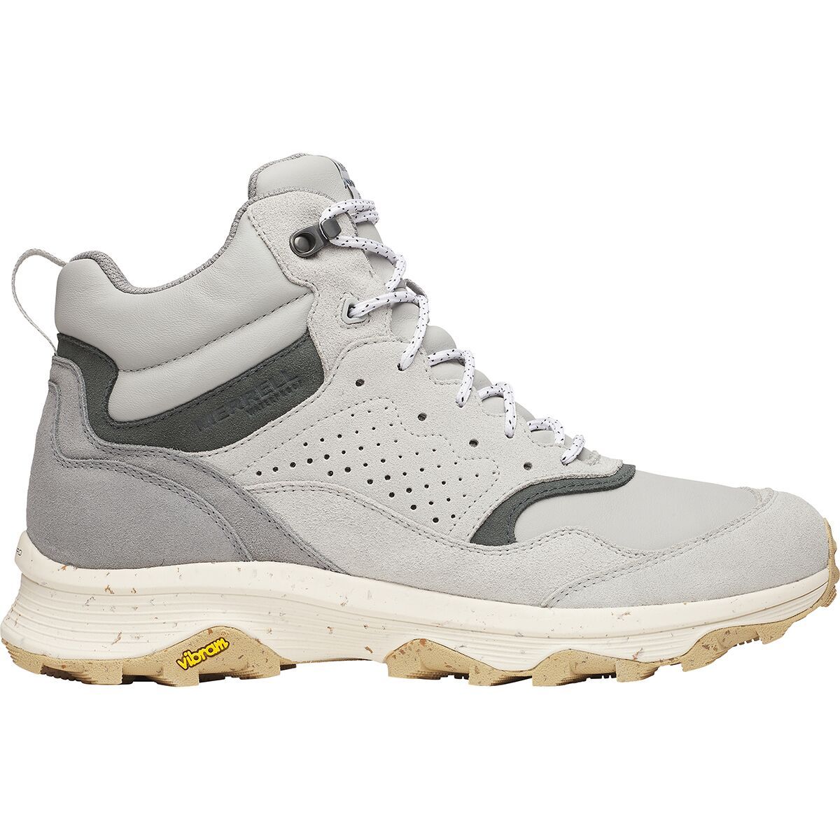 

Скоростные треккинговые ботинки mid wp Merrell, цвет alloy