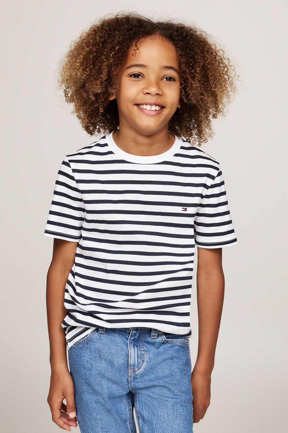 Футболка с коротким рукавом и принтом, упаковка 2 шт Tommy Hilfiger, белый — фото 3
