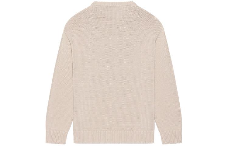 Свитер Balenciaga BB Laurel Crown Logo Crewneck Knitted Sweater 'Beige', бежевый — фото 2