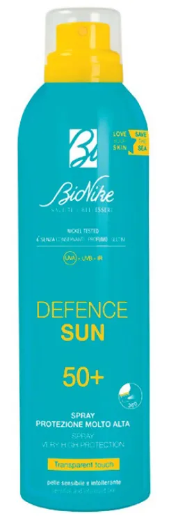 

Bionike Defense Sun Spray Transparent Touch SPF 50+ 200 мл Высокая защита от солнца