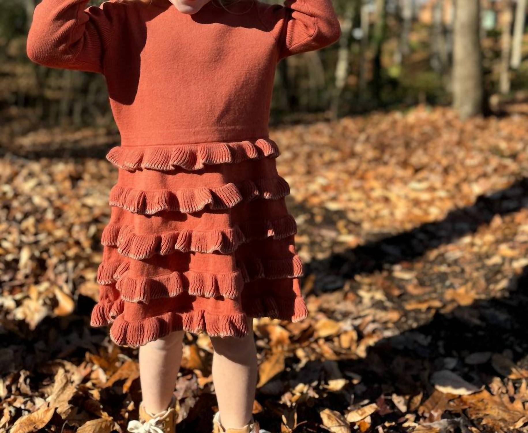 

Платье Arthie из тыквенной вязки VIGNETTE, Pumpkin Knit