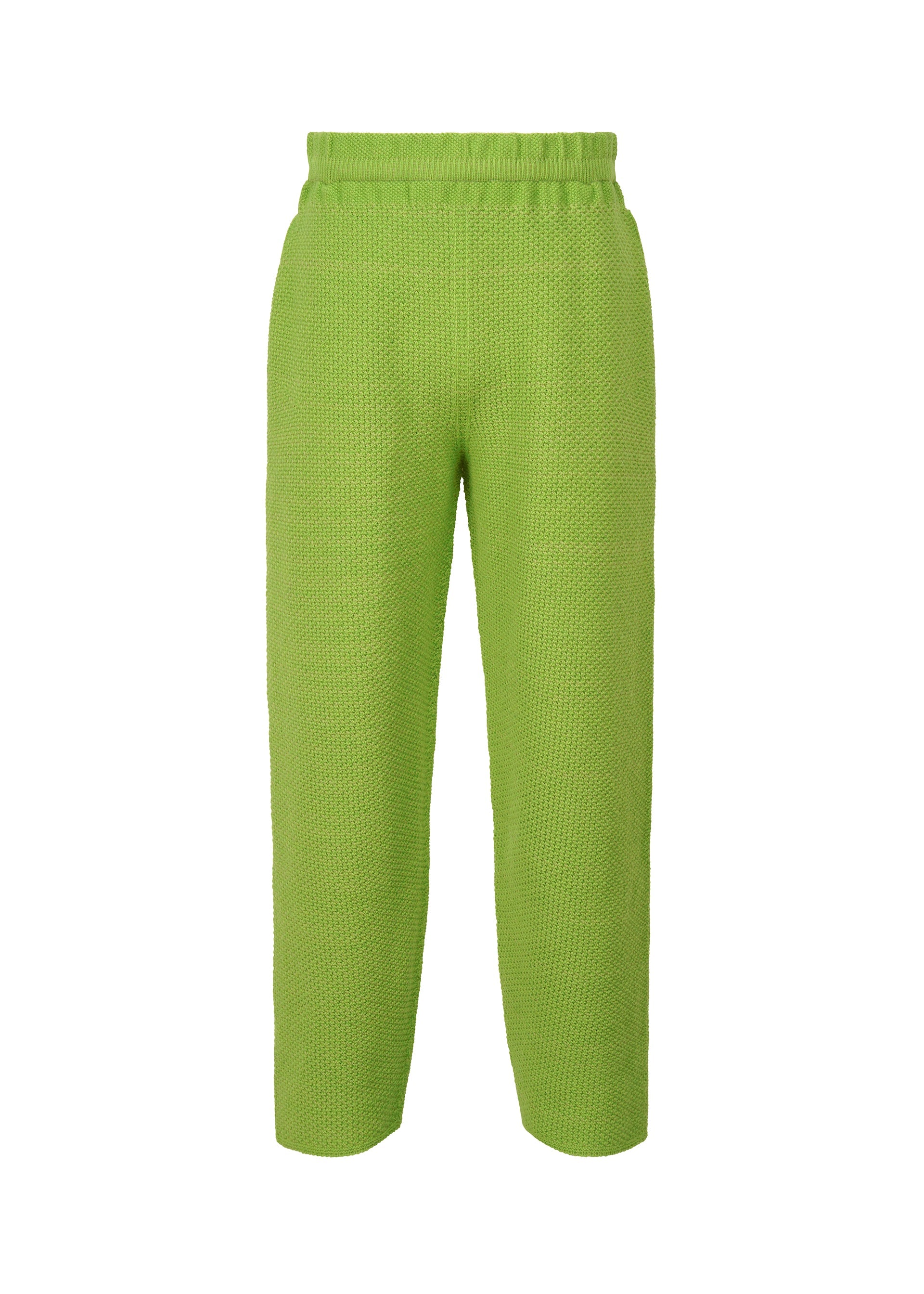 

Брюки rustic knit Homme Plissé Issey Miyake, зеленый