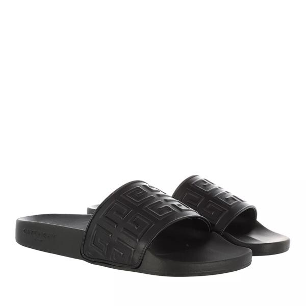 

Сандалии 4g flat sandals leather Givenchy, черный