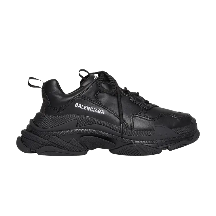 

Кроссовки Balenciaga Triple S Sneaker 'Black', черный
