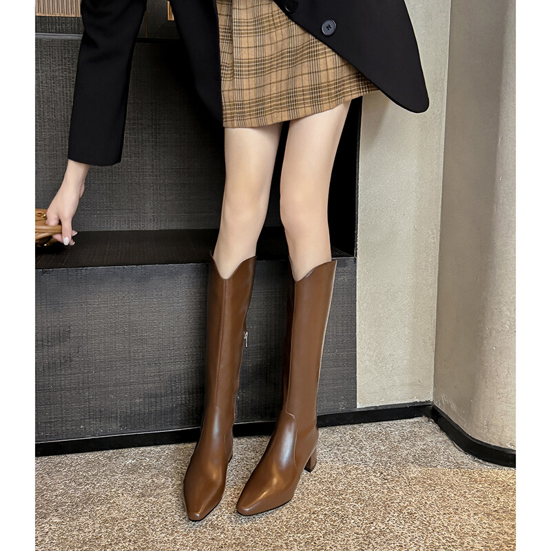 

Сапоги PVAJ Knee-high Boots Women's, коричневый