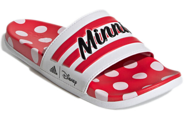 Тапочки disney x adilette comfort slide 'minnie mouse' Adidas, белый — фото 4