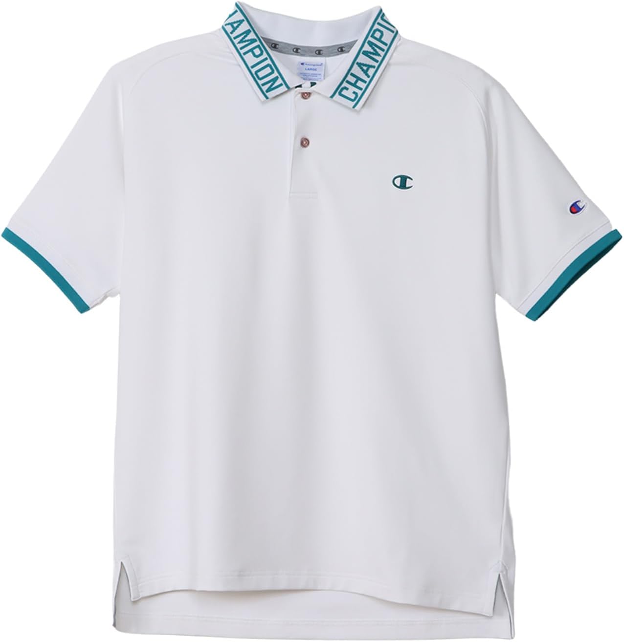 

Мужская рубашка-поло для гольфа Champion, короткий рукав, антибактериальная, влагоотводящая, быстросохнущая, эластичная, с защитой от УФ-излучения, логотип One-Point, C3-ZG304, белый