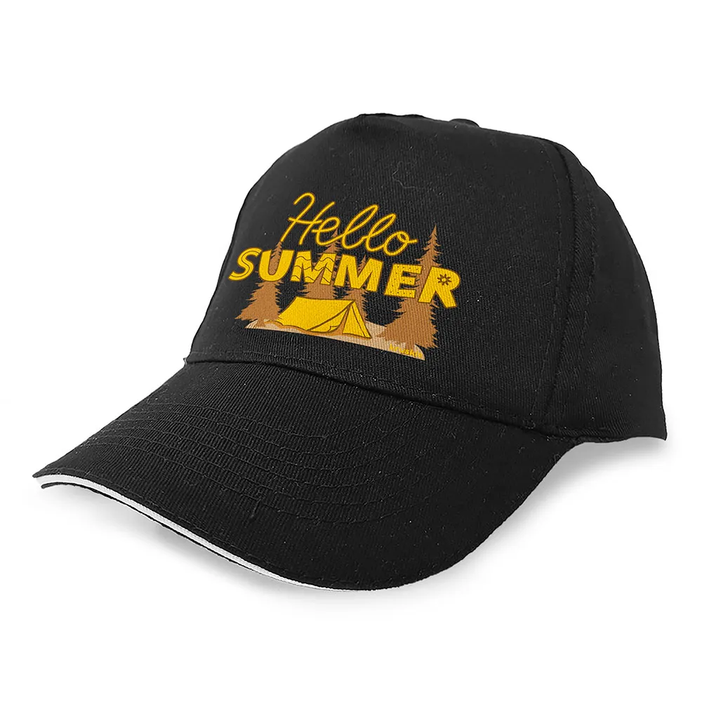 

Бейсболка Kruskis Hello Summer, черный