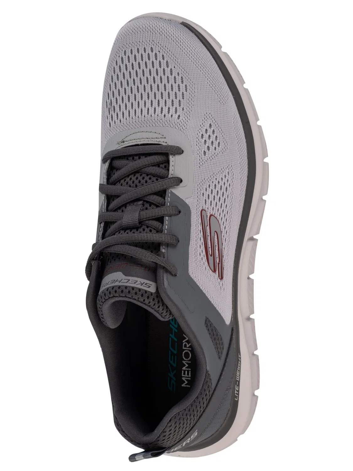 Кроссовки 'Track-Broader' Skechers, Light Grey — фото 4