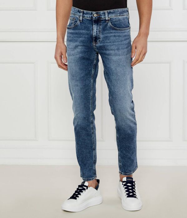 

Джинсы из хлопка Slim fit Tommy Jeans, синий