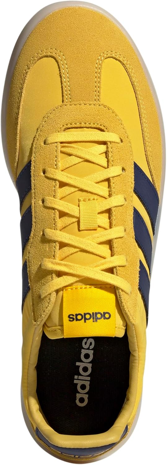 Мужские кроссовки Adidas Barreda Decode, слоновая кость/синий/желтый/темно-синий — фото 3