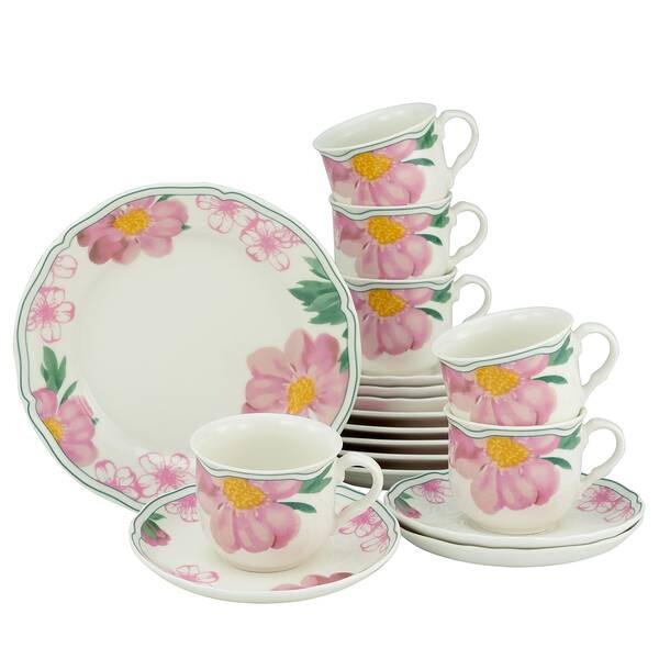 

Кофейный сервиз альба роуз Creatable, бежевый