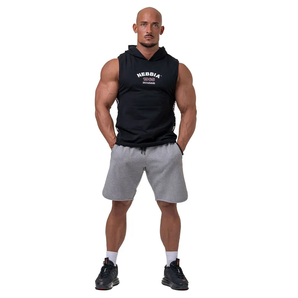 

Футболка без рукавов Nebbia Legend-Approved Hoodie 191, черный