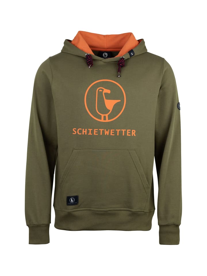 

Толстовка Tammo Talisman SCHIETWETTER, цвет olive/orange