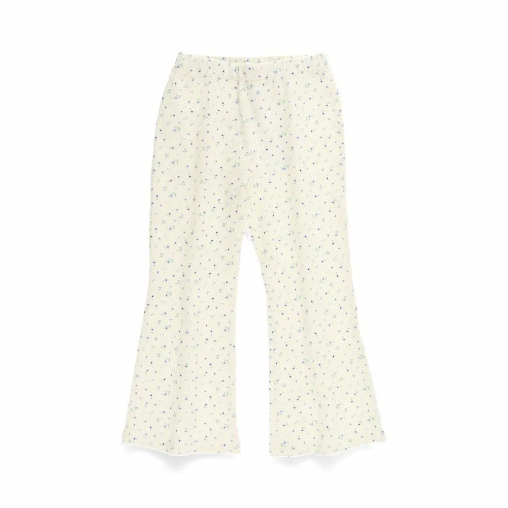 Рубчатые брюки-клеш Branshes, 91: Off-white_small floral pattern — фото 2
