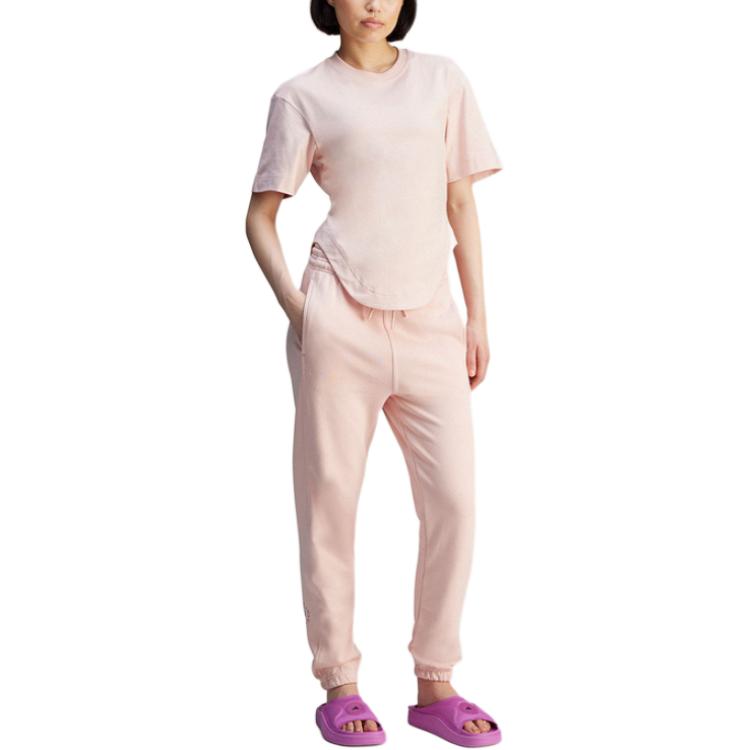Тренировочные брюки Stella McCartney TrueLife logo Adidas, розовый — фото 3