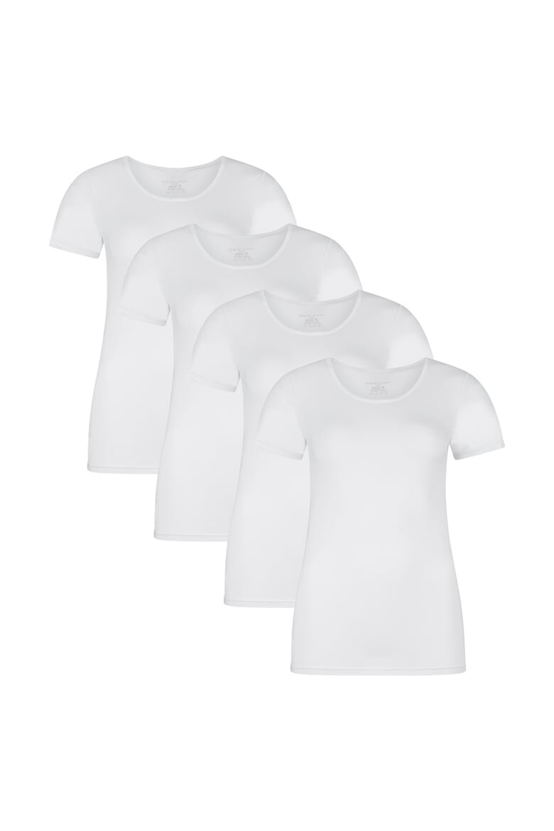 

Футболки Bamboo, Kate Home, 4 пары Bamboo Basics, белый
