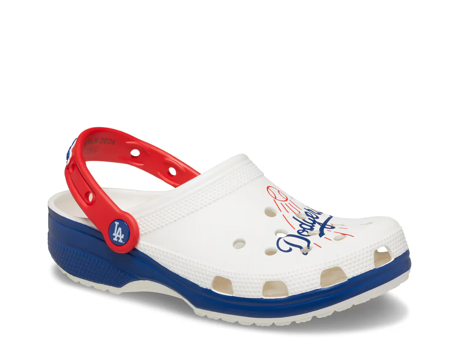 

Сабо MLB LA Dodgers Classic Clog Crocs, белый
