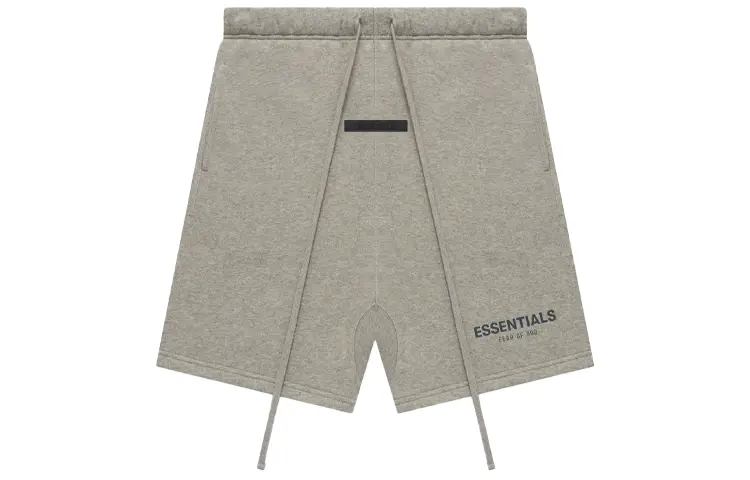 Спортивные шорты Fear of God Essentials FW21 Sweatshort Dark Heather Oatmeal — фото 2