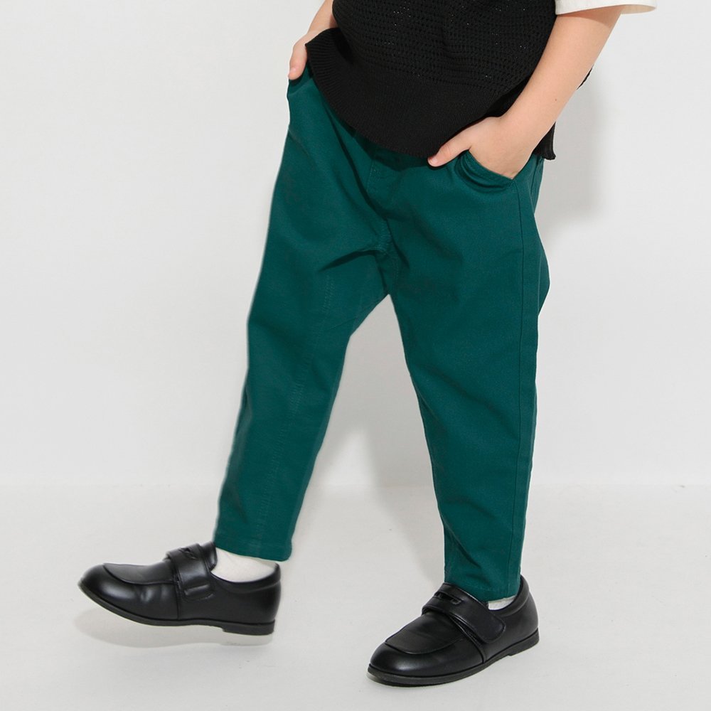 Зауженные брюки из саржи для садовника Branshes, Frog (dark green) — фото 4