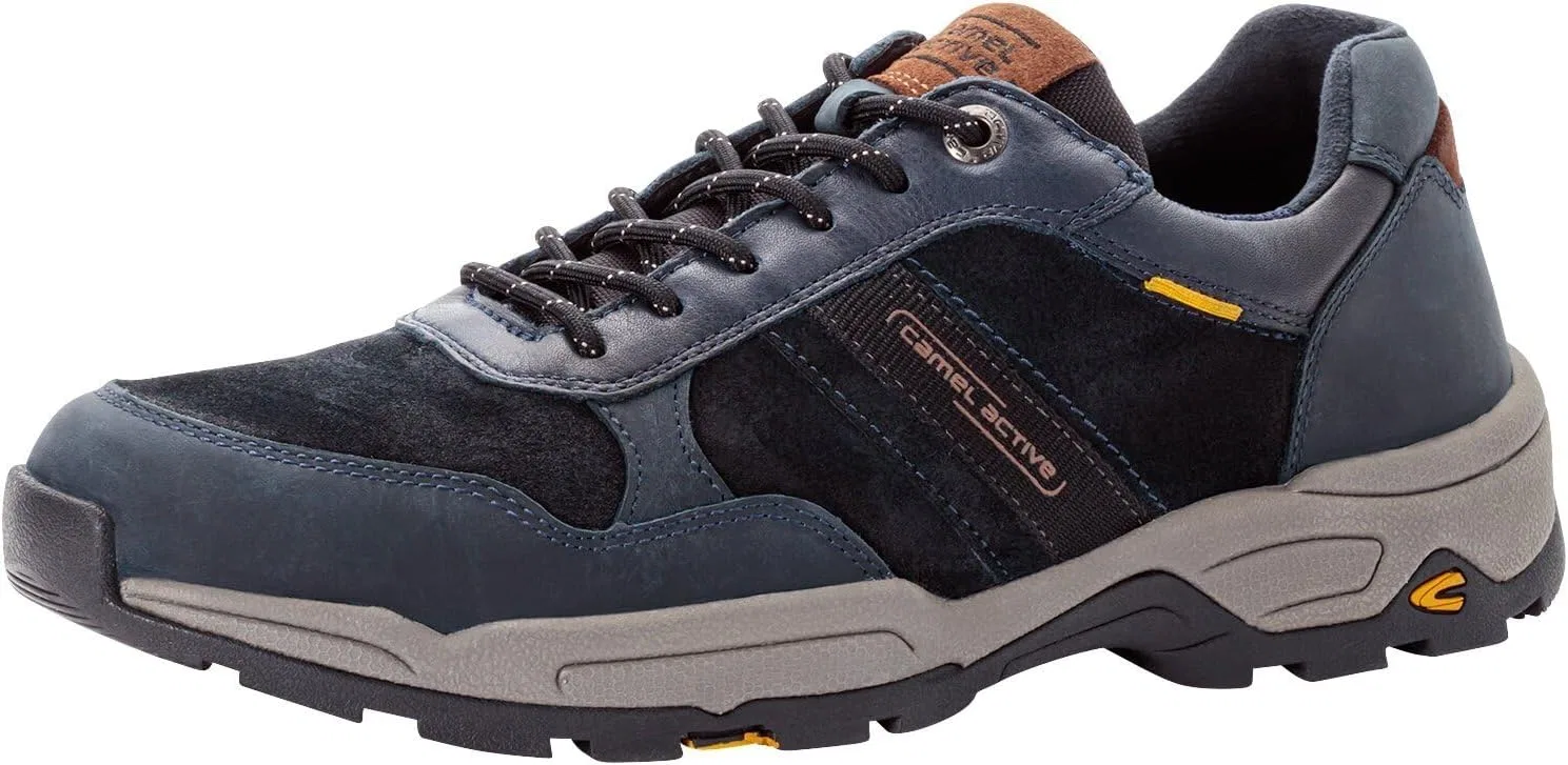 Мужские кроссовки Camel Active Evolution из натуральной кожи, синие — фото 3