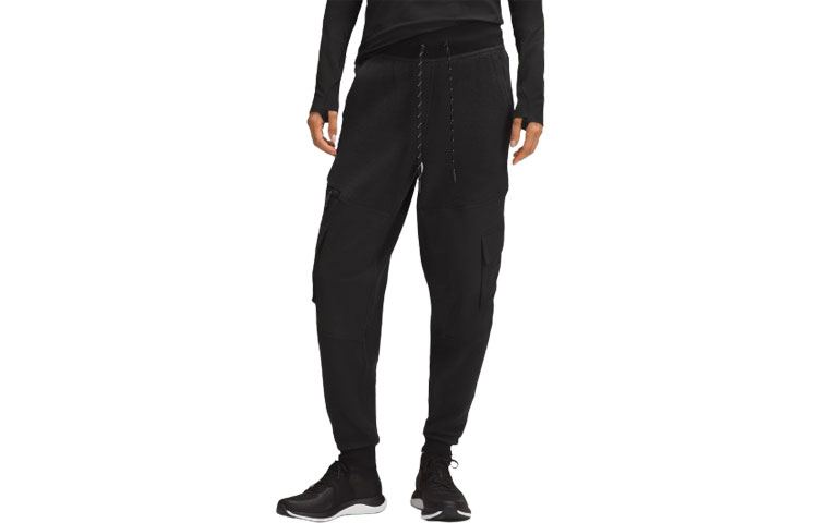 

Трикотажные спортивные брюки женские Lululemon, Black/BLK